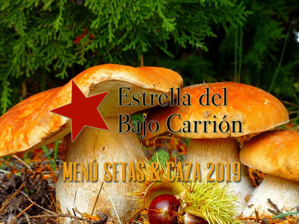Menú de Caza y Setas 2019