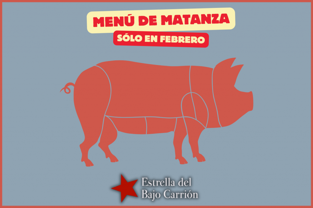 Menú de Matanza 2024 en Estrella del Bajo Carrión